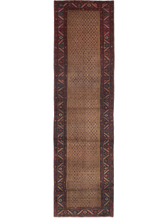 Hamadan 105x400 Cm Hamadan, Persia, Hand-carded Wool,
