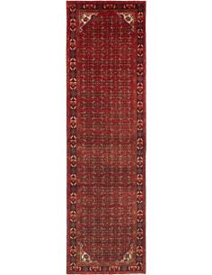Hamadan 117x412 Cm Hamadan, Persia, Hand-carded Wool,