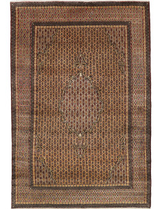 Moud 142x213 Cm Moud Persia Hand-carded Wool warp: Cotton