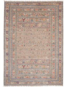 Rubin 205x289 Cm Rubin, Pakistan, Lana Cardata A Mano,