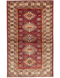 Kazak Fine 92x152 Cm Kazak Fine, Pakistan, Hand-carded Wool