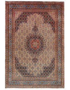 Moud 207x308 Cm Moud Persia Hand-carded Wool, Cotton Warp,