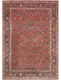 Sarough 283x398 Cm Sarough, Persia, Hand-carded Wool warp: