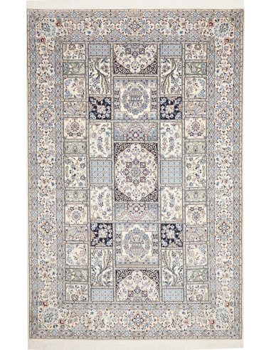 Nain 6la 163x257 Cm Nain 6la, Persia, Lana Cardata A Mano E