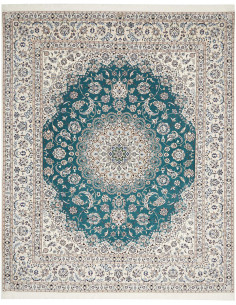 Nain 6la 259x312 Cm Nain 6la, Persia, Hand-carded Wool And