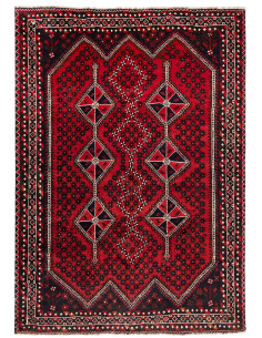 Shiraz 210x295 Cm Shiraz, Persia, Lana Cardata A Mano
