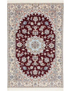 Nain 6la 105x165 Cm Nain 6la, Persia, Hand-carded Wool And