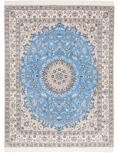 Nain 6la 160x203 Cm Nain 6la Persia Hand-spun Wool And Silk