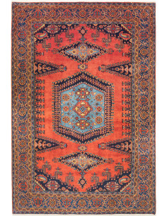 Rug Wiss Persia 228x335 Terracotta Deep Blue