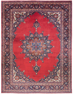 Moud 254x340 Cm Moud Persia, Hand-carded Wool, Cotton Warp,