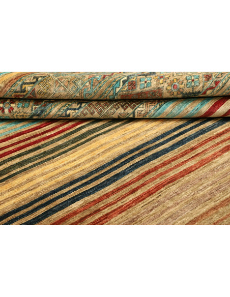 Rug Rubin Pakistan white maroon 249x306