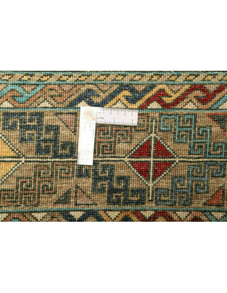 Rug Rubin Pakistan white maroon 249x306
