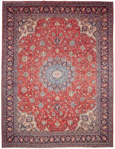 Sarough 303x398 Cm Sarough, Persia, Hand-carded Wool cotton