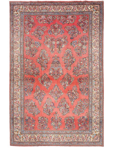 Sarough 215x330 Cm Sarough Persia Hand-carded Wool Cotton