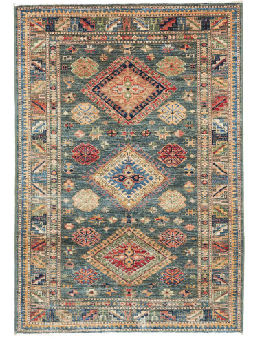 Kazak Fine 102x148 Cm Kazak Fine, Pakistan, Lana Cardata A