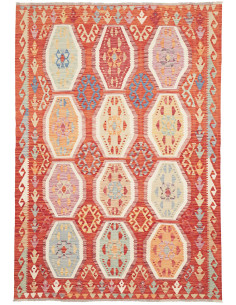 Kilim 172x246 Cm Kilim, Afghanistan, Lana Cardata A Mano