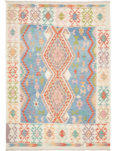 Kilim 176x254 Cm Kilim Afghanistan Hand-carded Wool, Cotton