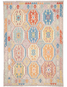 Kilim 172x241 Cm Kilim Afghanistan Hand Carded Wool
