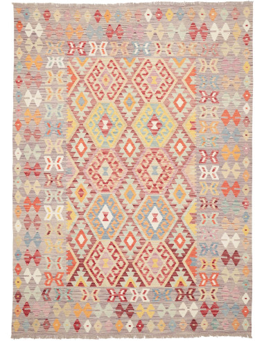 Kilim 176x247 Cm Kilim Afghanistan Lana Cardata A Mano
