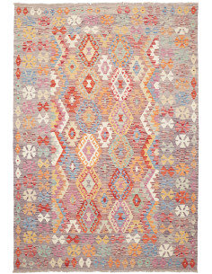 Kilim 171x249 Cm Kilim Afghanistan, Lana Cardata A Mano