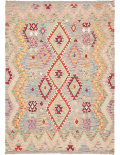 Kilim 151x206 Cm Kilim Afghanistan Hand-carded Wool Cotton