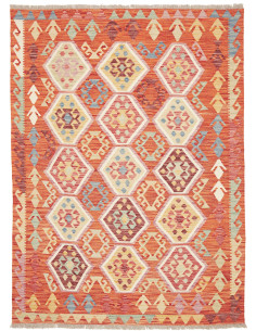 Kilim 149x200 Cm Kilim Afghanistan, Lana Cardata A Mano