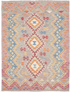 Kilim 148x199 Cm Kilim, Afghanistan, Lana Cardata A Mano