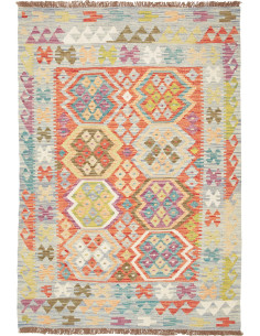 Kilim 120x172 Cm Kilim, Afghanistan, Hand-carded Wool, 0.3