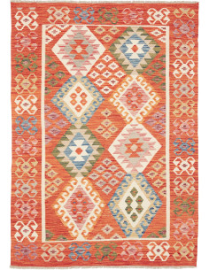 Kilim 128x179 Cm Kilim Afghanistan Hand-carded Wool 0.3