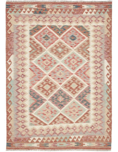 Kilim 125x174 Cm Kilim, Afghanistan, Hand-carded Wool