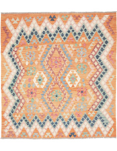 Kilim 151x164 Cm Kilim, Afghanistan, Lana Cardata A Mano