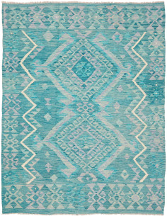 Kilim 148x195 Cm Kilim, Afghanistan, Hand-carded Wool,
