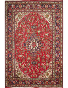 Tabriz 200x300 Cm Tabriz Persia Hand-carded Wool warp