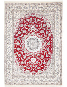 Rug Nain 9la Persia 248x357 Ruby Red Cream Whit