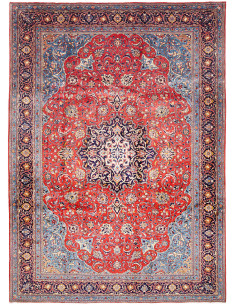 Sarough 255x350 Cm Sarough Persia Hand-carded Wool Cotton