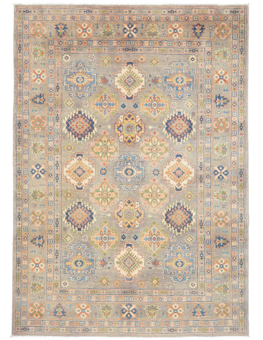 Rug Kazak Afghanistan 171x240 Muted Grey-blue B
