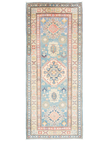 Rug Kazak Co 82x200 Dusty Blue