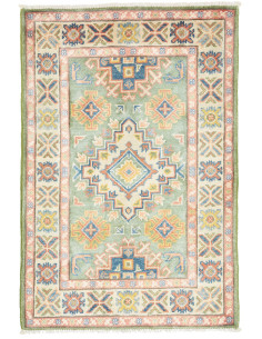 Tappeto Kazak Co Afgahnistan 61x92 Verde Menta