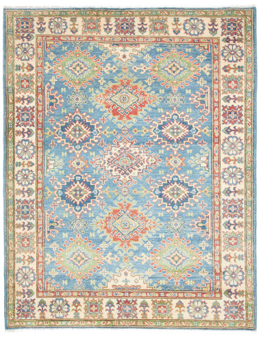 Tappeto Kazak Co Afgahnistan 154x200 Blu Terrac