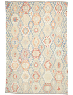 Tappeto Killim Afgahnistan 201x292 Azzurro Pesc