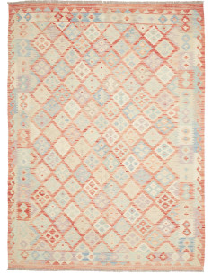 Rug Killim 183x246 Cream Coral