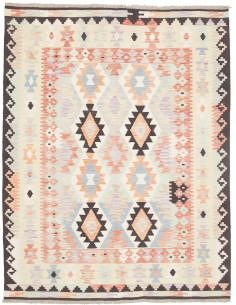 Rug Killim 153x200 Ivory Sky Blue