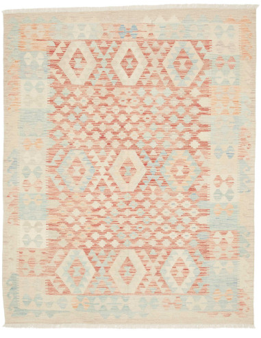 Rug Killim 154x192 Cream Terracotta