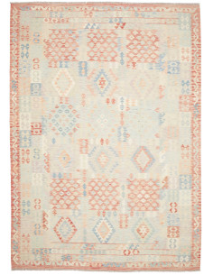 Tappeto Killim Afgahnistan 247x342 Azzurro Polv
