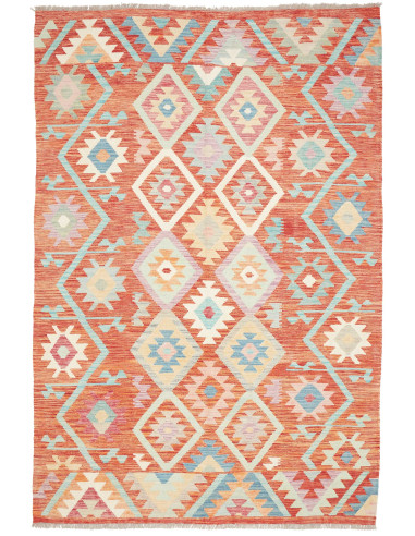 Tappeto Kilim Afghanistan 168x254 Terracotta Ar