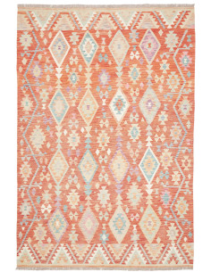 Rug Kilim Afghanistan 199x294 Terracotta Orange