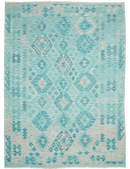 Kilim 181x244 Cm Kilim, Afghanistan, Hand-carded Wool warp: