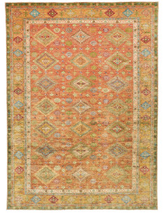 Tappeto Kazak Fine Pakistan 262x356 Terracotta