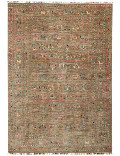 Tappeto Rubin Pakistan 169x240 Marrone Terra Mu