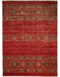 Tappeto Rubin Pakistan 274x367 Rosso Scarlatto